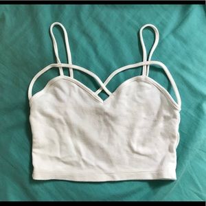 Brandy Melville Criss Cross Bralette